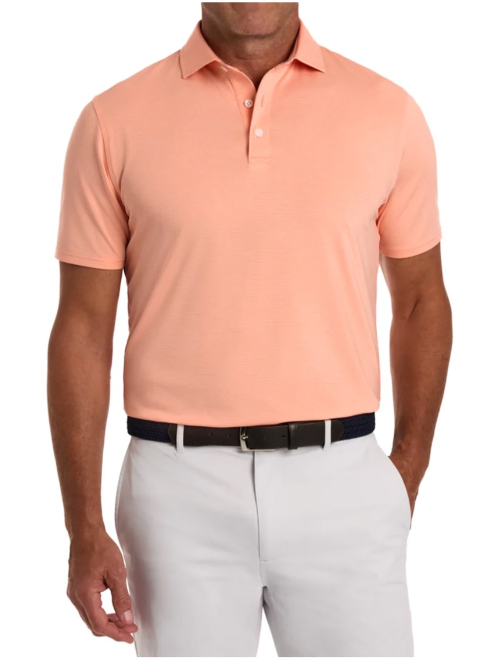 NWT HOLDERNESS & BOURNE- The Holland shirt Heathered Nectarine Men’s size M